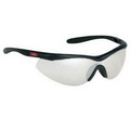 Single Piece Lens Wraparound Safety/Sun Glasses Mirror Lens